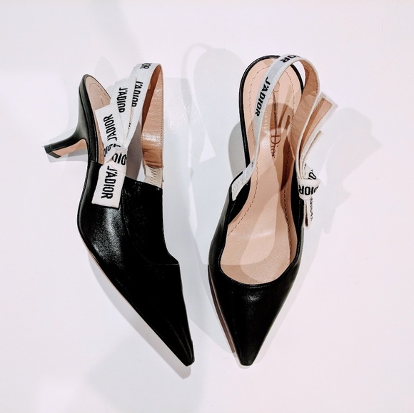 🚩SOLD🚩Dior🎀J'ADIOR Slingback Ribbon Pumps - Picture 4 of 8